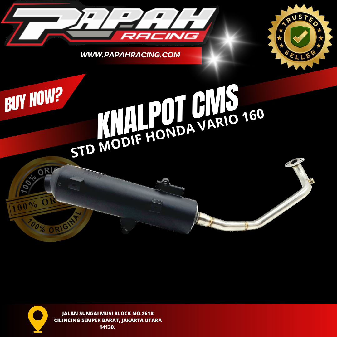 KNALPOT MOTO1 STD MODIF VARIO 160
